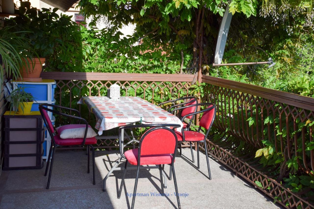 Apartman Wisteria Vranje Eksteriør bilde